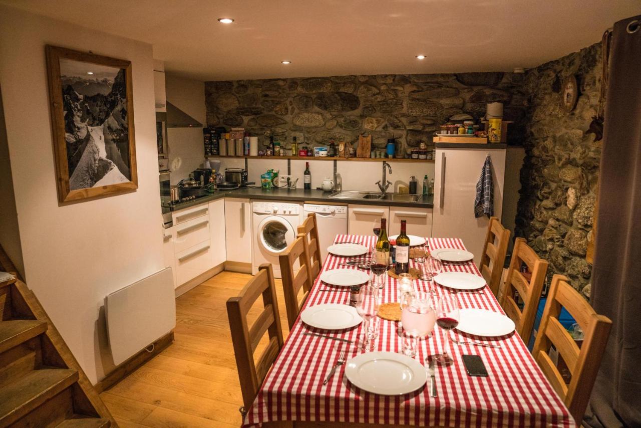 Prachtig Familie Appartement Voor 6 Personen In Het Hart Van Argentiere, Chamonix Mont-Blanc Exteriör bild